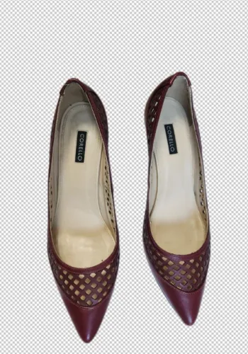 Sapato Scarpin Corello Vinho, Em bom estado de uso, Tamanho 36