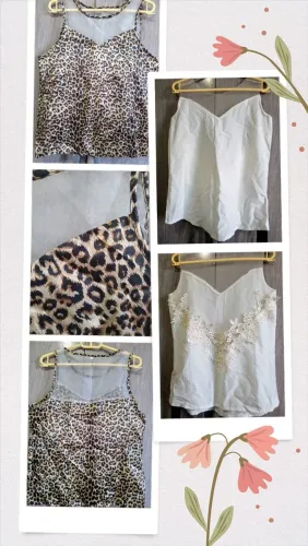Kit 2 Blusas com Tule
