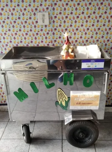 Carrinho de milho ? Praticamente novo ?