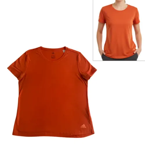 Camiseta Adidas FL8780 Prime Tee Feminina Original Tamanho G Laranja