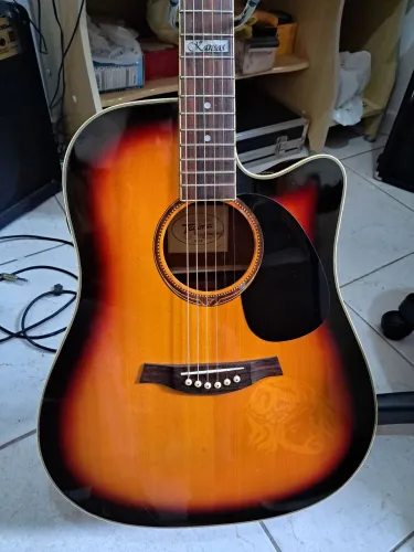 Violão Tagima Dallas Elétrico Folk !! Aço