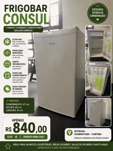 FRIGOBAR CONSUL 127V 