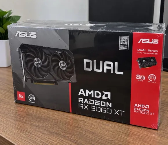 Placa de vídeo Asus dual Radeon rx 9060 xt 8gb