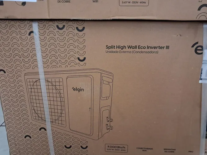 Ar condicionado inverter Elgin de 9000 btus