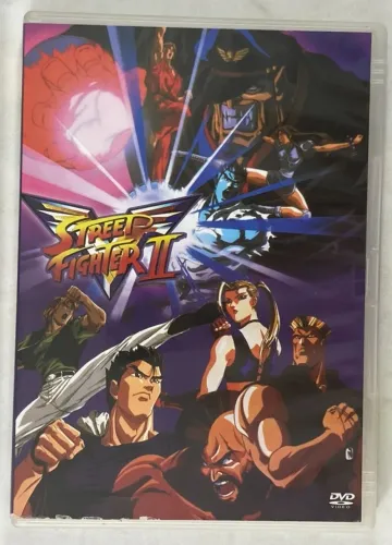 DVD desenho Street Fighter