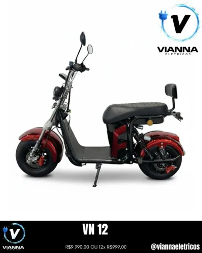 SCOOTER VN12 ELETRICA 1000W