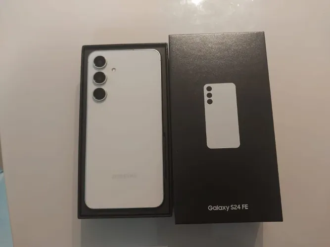 S24 FE 256GB - Impecável + NF + Caixa
