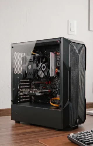 PC Gamer E5- 2667 v4 + RX 560X 4GB | 16GB RAM | SSD 256GB | Pronto para JOGAR!