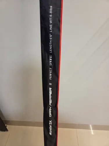 Vara de pesca para molinete 