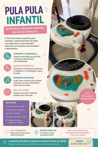 Centro de atividades pula pula infantil