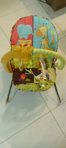 Fisher Price Luv U Zoo Bouncer, multicolorido