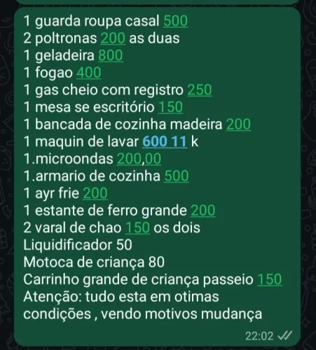 Tudo a venda