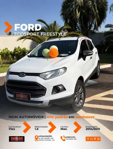 Ford Ecosport Freestyle 1.6 16V Flex 5P 2015