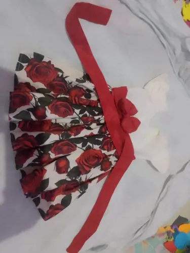 Vestido de festa 6 meses a 1ano.