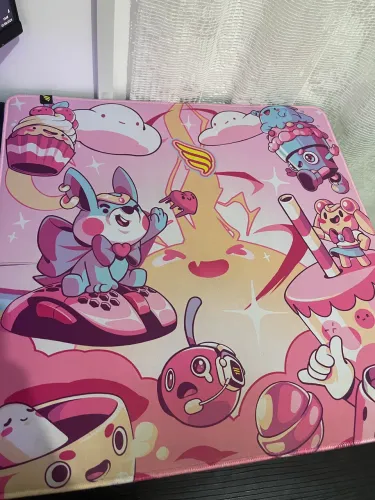 Mousepad fallen ace candy, control, 45x45 cm