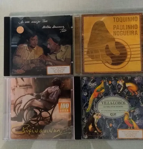MPB Pixinguinha, Villa-lobos, Tom Jobim