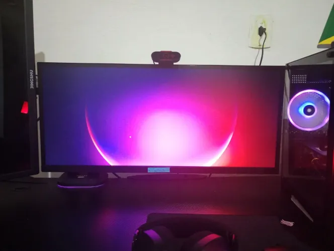 Monitor Gamer 29'' Ultrawide 29wk600-w Ips Fhd Ips LG Preto