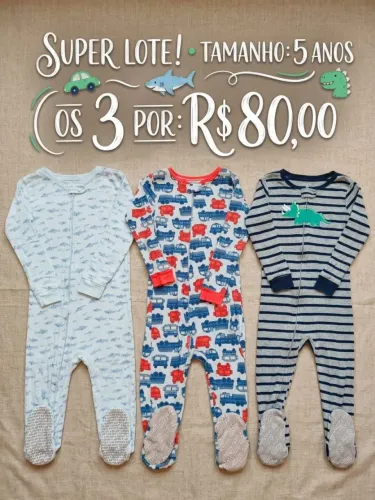 Pijamas Simple Joys by Carter's tam. 5 anos