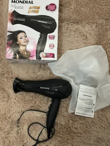 Secador de cabelo 100% novo
