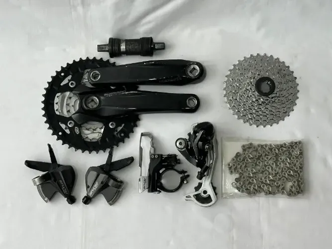 Kit Grupo Shimano Alivio Altus 27v Completo (7 Peças) USADO