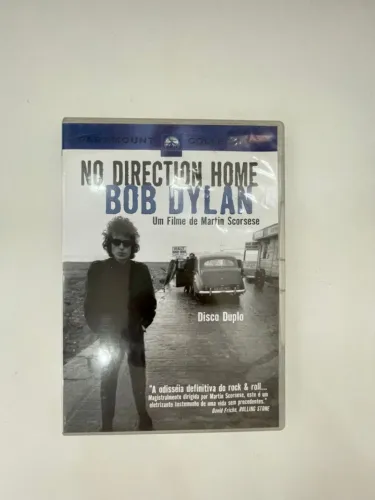DVD - NO DIRECTION HOME BOB DYLAN - DISCO DUPLO (USADO)