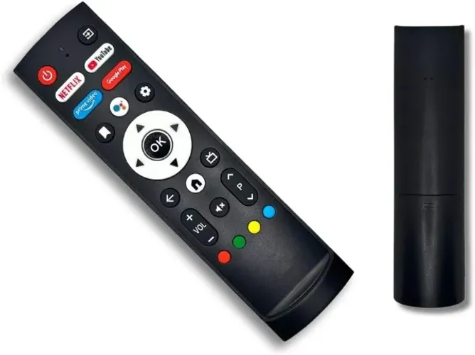 Controle Remoto Compatível Tv AIWA Smart - Android e Google TV COM NOTA FISCAL