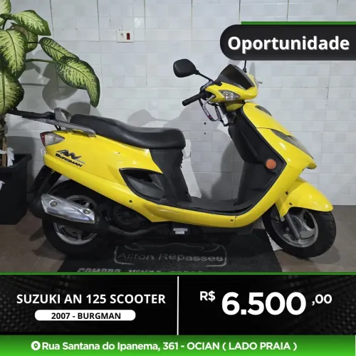 SUZUKI BURGMAN AN 125 SCOOTER 2007
