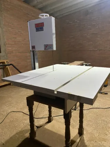 Serra Fita G Paniz SF-188 220V com Mesa Adaptada