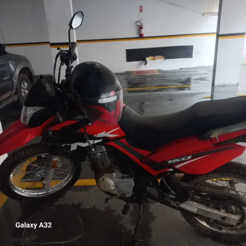 NK150 22/23 VERMELHA HAOJUE 0KM IPTU 2026 PAGO