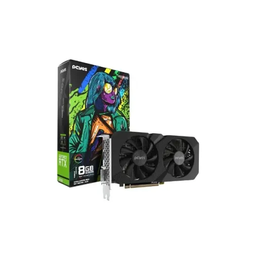 Placa De Vídeo PCyes RTX 3050 Projeto Edge 8GB Gddr6 128 Bits