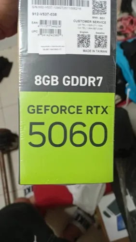 Placa Gerforce rtx 5060 nova