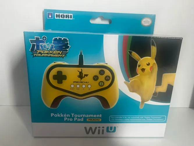 Controle Pokemon Pikachu - Nintendo Wii U - Lacrado
