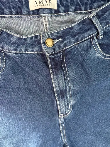 Calça jeans Mom Amarante 44