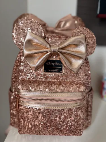 Mochila Disney Original com Tiara 