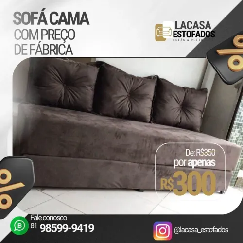 Sofá cama - bicama 