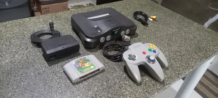 Nintendo 64 completo + Super Mario 64