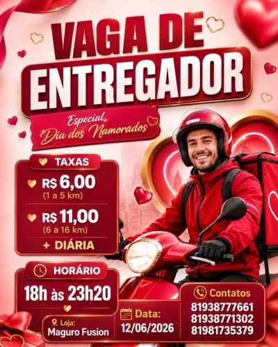 Entregadores de delivery