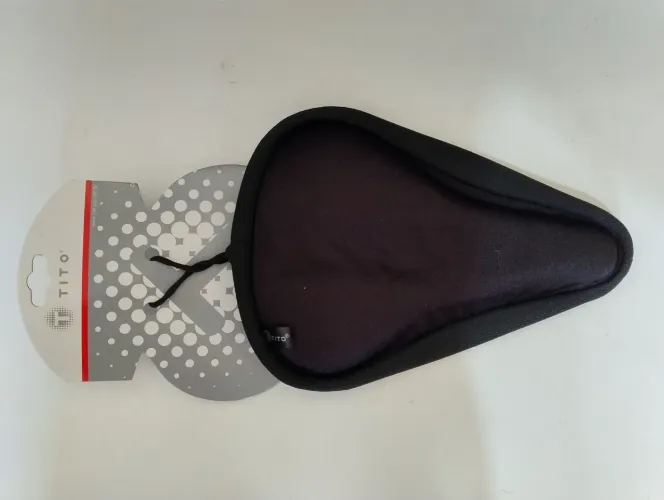 Capa de Selim Gel Bike Anatômica Banco Bicicleta Tito<br>