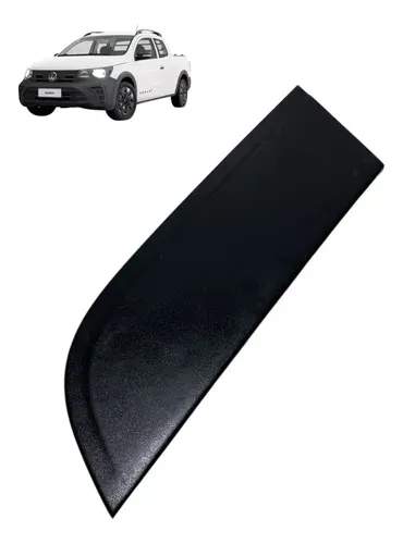 Moldura Traseira Esquerda Rack Vw Saveiro 2025 5u7860148b Preto