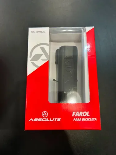 Farol Led Lanterna Bicicleta Absolute Prime 500 Lumens Usb