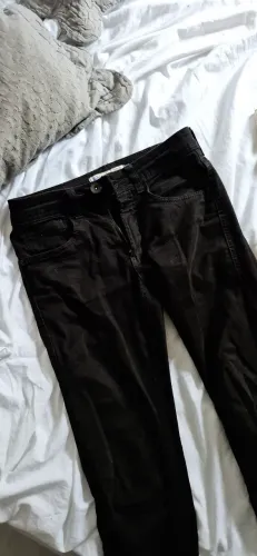 Calça jeans preta tam 36
