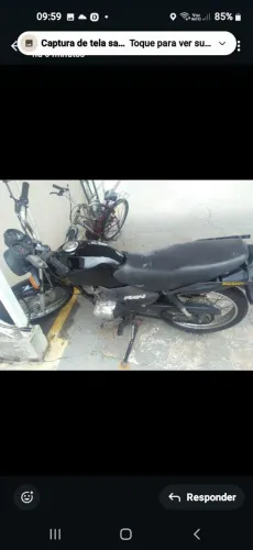 Moto Honda fan 125 ks em bom estado .
