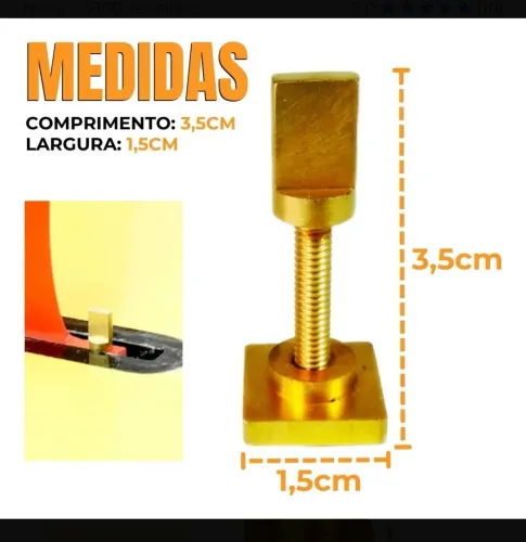 Parafuso de quilhão - Prancha de Sup e Longboard
