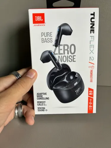 Fone JBL Tune Flex 2 Preto