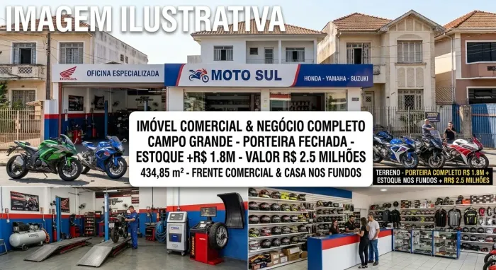 OPORTUNIDADE DE INVESTIMENTO LOJA COMPLETA COM CASA *PORTEIRA FECHADA*