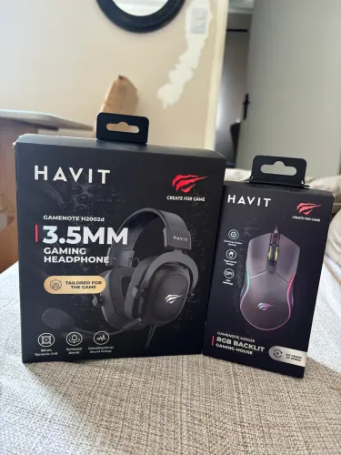 Headset gamer & mouse gamer