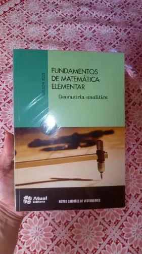 Fundamentos de Matemática Elementar vol 7- Geometria Analítica. Livro novo, nunca usado!