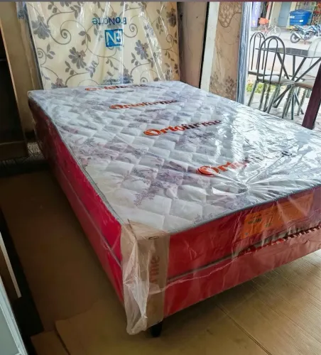 Cama Unibox Casal Semi Ortopédica