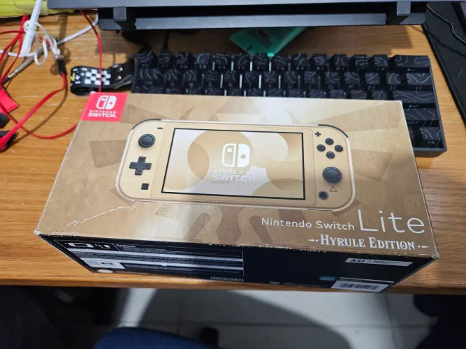 Switch lite hyrule destravado 512gb