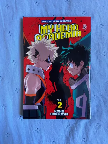 mangá Volume 2 My Hero Academia: Boku no Hero Academia
